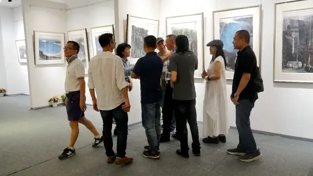 中國寶島臺灣·郝鶴君國畫作品展